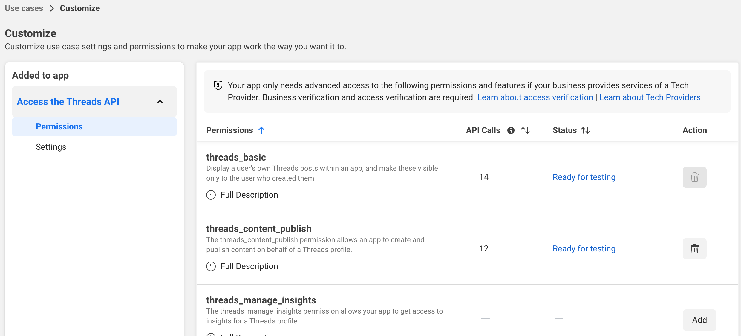 width: 50% Threads User ID and Access Token