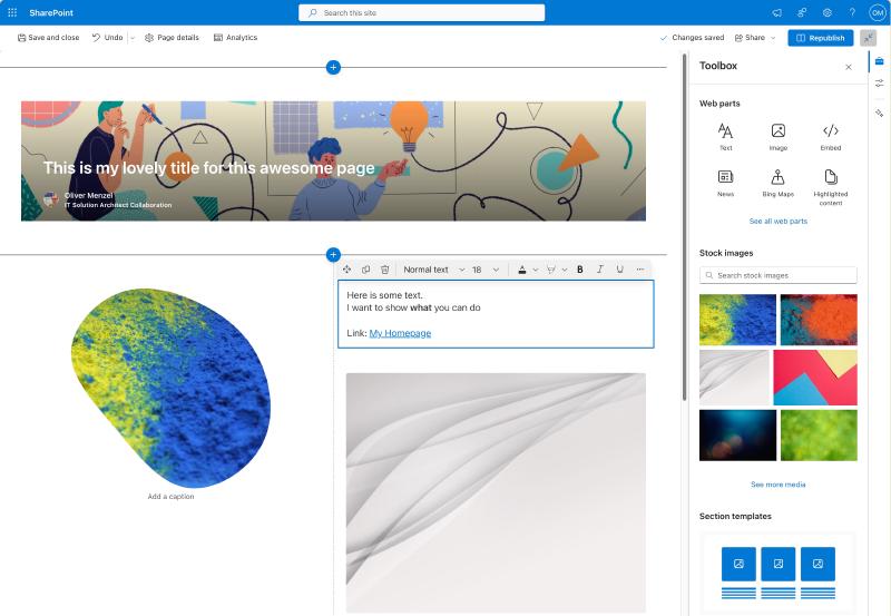 Featured image of post SharePoint Page Authoring gets enhanced by new Content Pane